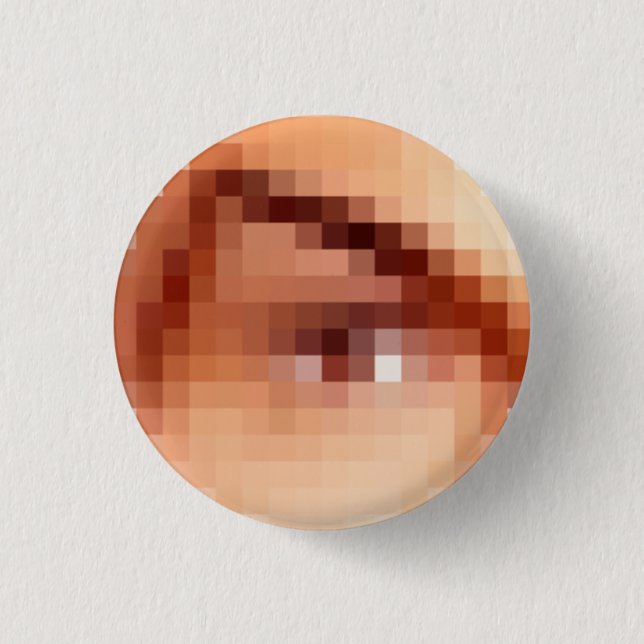 Evil Öga? Knapp (Framsida)