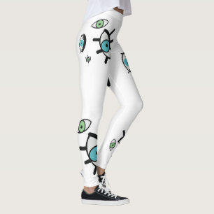 Evil öga leggings