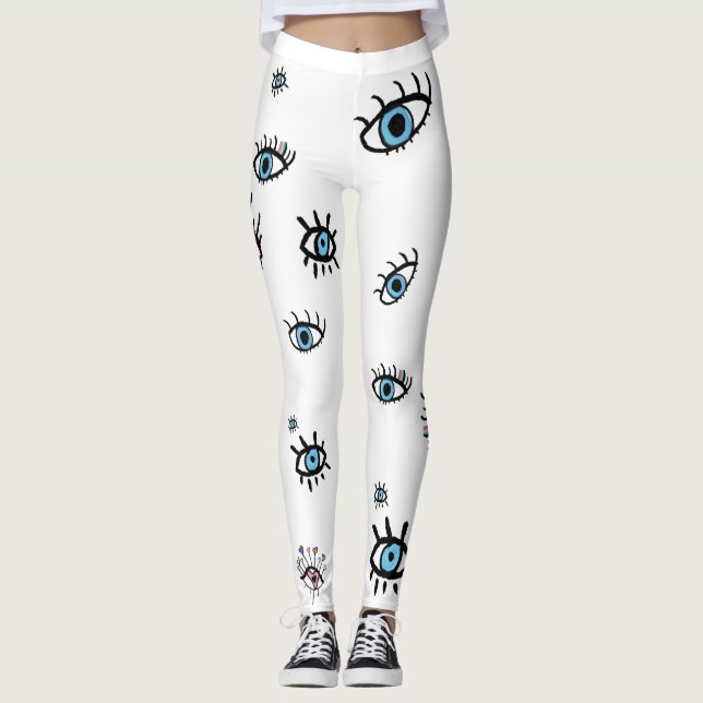 Evil Öga Leggings (Framsida)