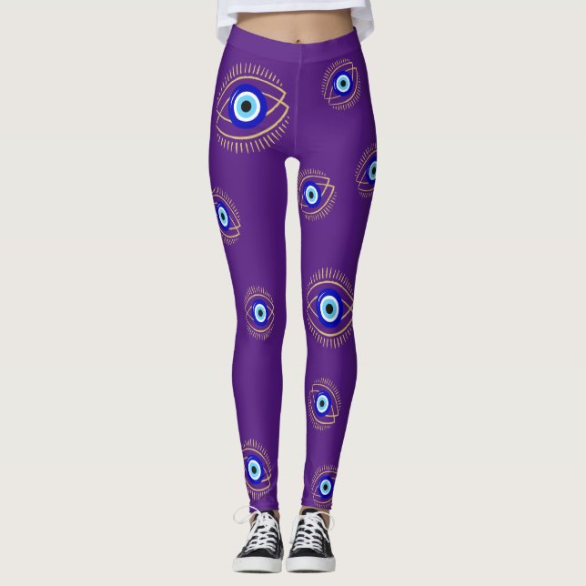 Evil Öga Leggings (Framsida)