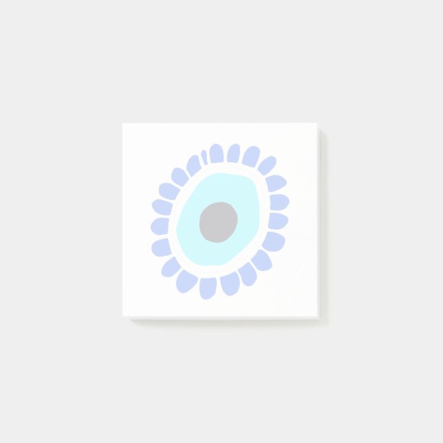 Evil Öga Lycka till Amulet Post-it Block (Framsida)