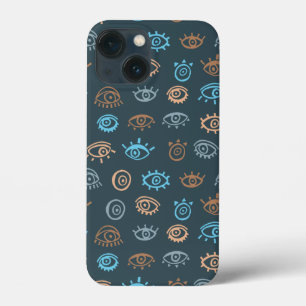 Evil Öga Mönster Fodral-Mate iphone case