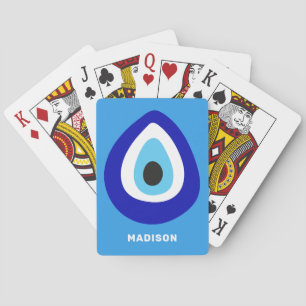 Evil Öga Nazar Amulet Casinokort