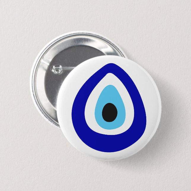 Evil Öga Nazar Amulet Knapp (Framsida & baksida)