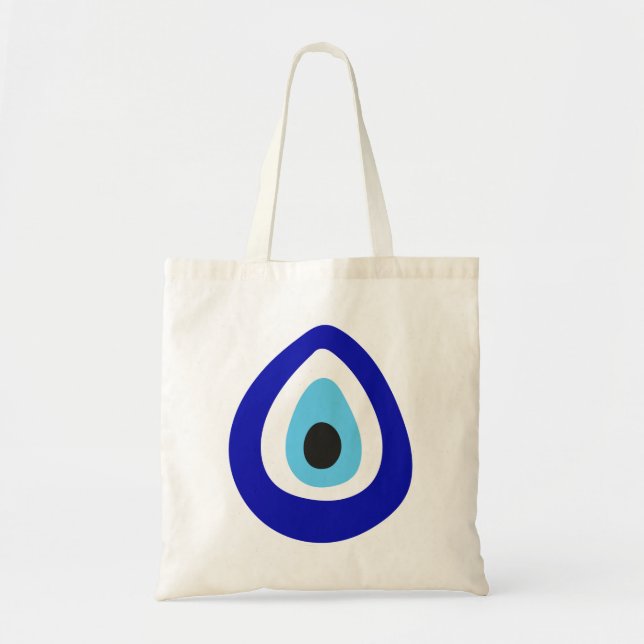 Evil Öga Nazar Amulet Tygkasse (Framsidan)