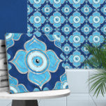 Evil Öga Ornament Blues and Pearl<br><div class="desc">Evil Öga Ornament Blues and Pearl</div>