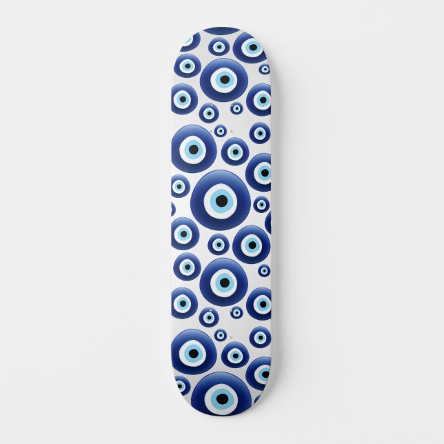 Evil Öga Protection Skateboard Bräda 21,5 Cm (Framsida)