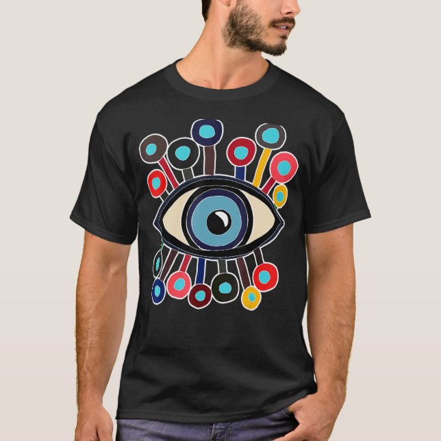 Evil Öga Protector T Shirt (Framsida)