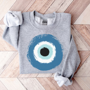 Evil Öga Sweatshirt, Energy Protection Gift Shirt T