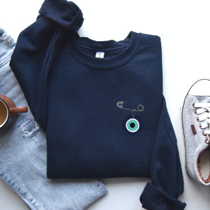 Evil Öga Sweatshirt, Energy Protection Gift Shirt T