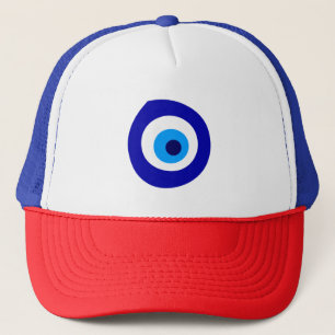 Evil öga symbol keps