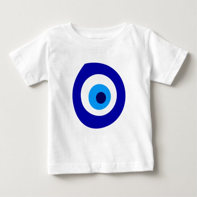 Evil öga symbol t shirt (Framsida)