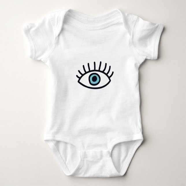 Evil öga t shirt (Framsida)