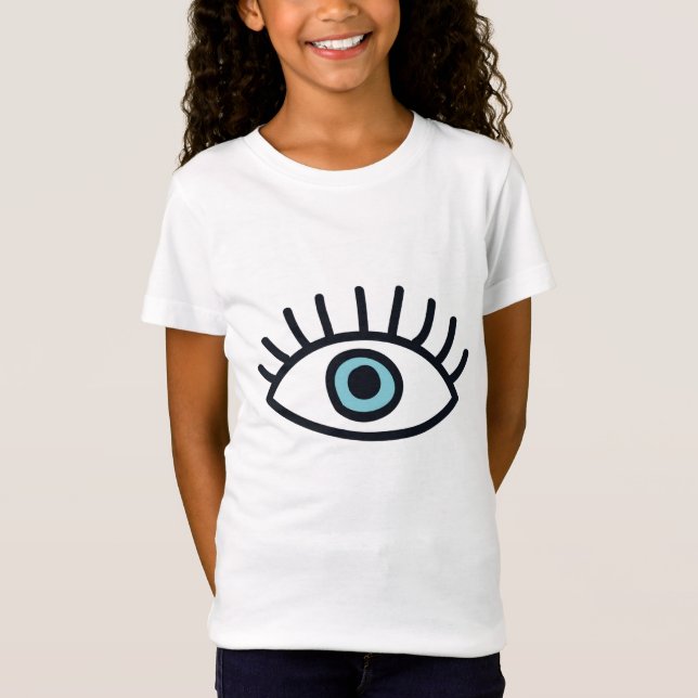Evil öga t shirt (Framsida)