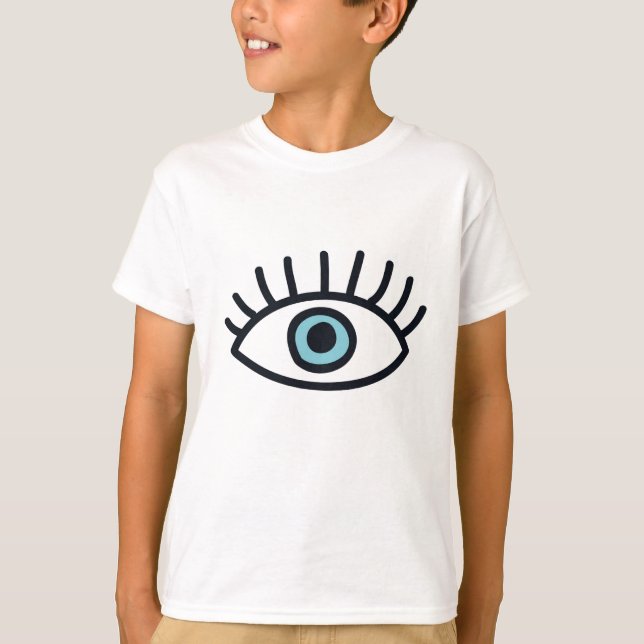 Evil öga t shirt (Framsida)