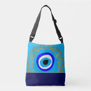 Evil Öga Talisman & Arabiska Amulet Bag/Grekiska C Axelväska
