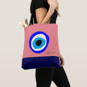 Evil Öga Talisman & Arabiska Amulet Bag/Grekiska C Tygkasse