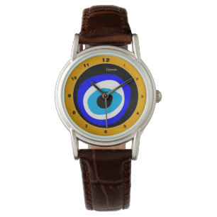 Evil Öga Talisman & Arabiska Amulet /Turkisk, gre Armbandsur