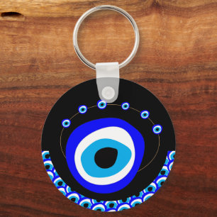Evil Öga Talisman & Arabiska Amulet /Turkisk, grek Nyckelring