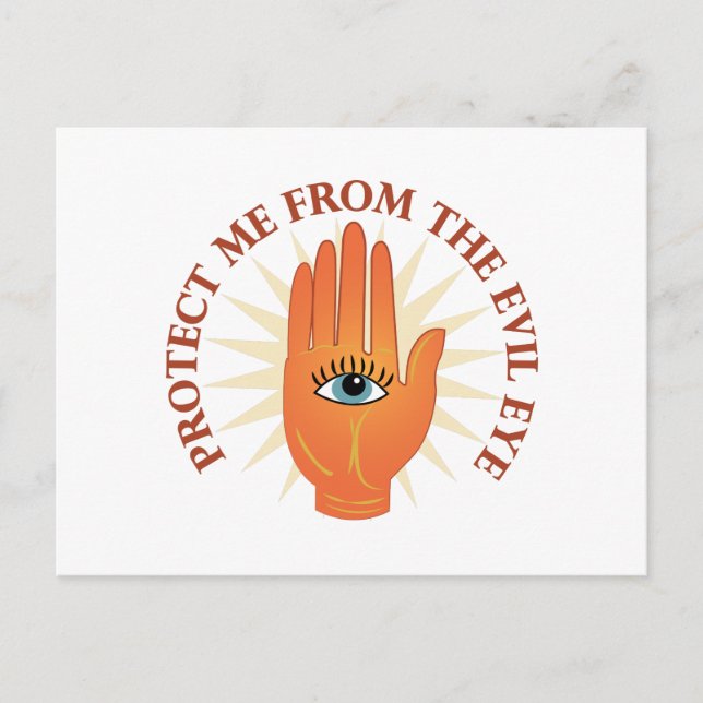 Evil Öga Vykort (Framsida)