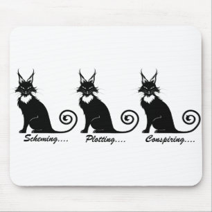 Evil Plotting Cat Trio Musmatta