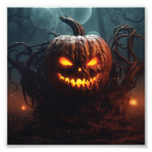 Evil Pumpkin Fototryck