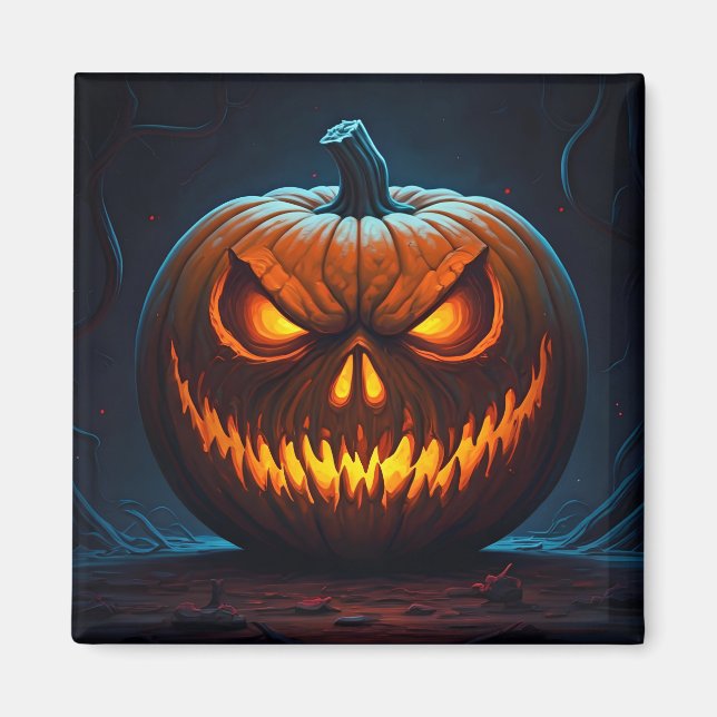Evil Pumpkin Magnet (Framsidan)