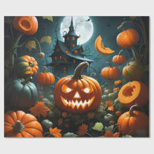 Evil pumpkin presentpapper