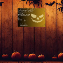 Evil Pumpkin Smile Halloween fest