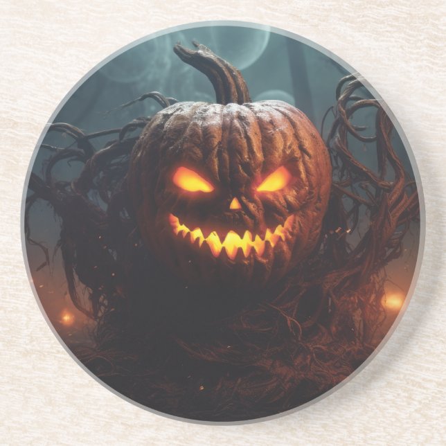 Evil Pumpkin Underlägg (Framsidan)