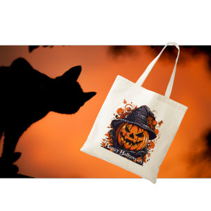 Evil Pumpkin Witch Tygkasse