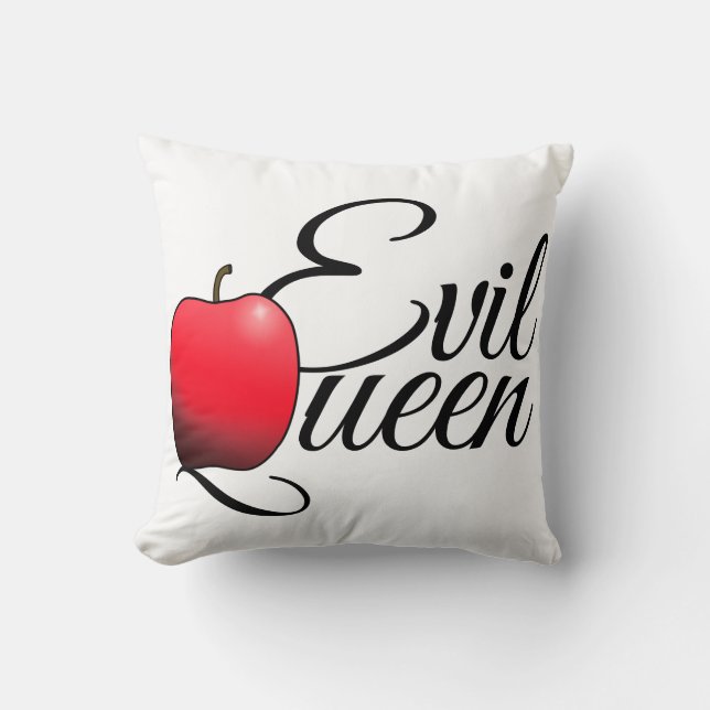 Evil Queen Red Apple Kudde (Framsida)