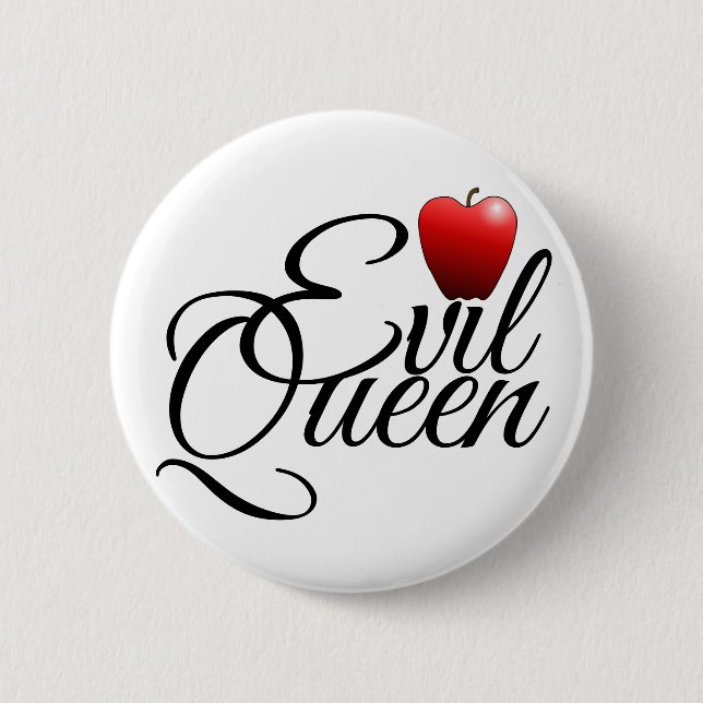 Evil Queen Small Apple-knapp Knapp (Framsida)