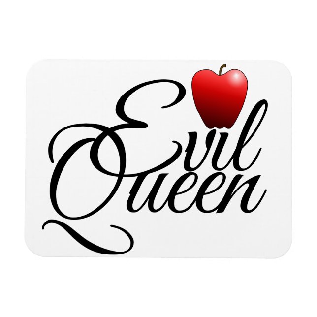 Evil Queen Small Apple Magnet (Horisontell)