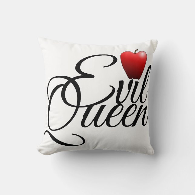 Evil Queen Small Apple Pillow Kudde (Framsida)