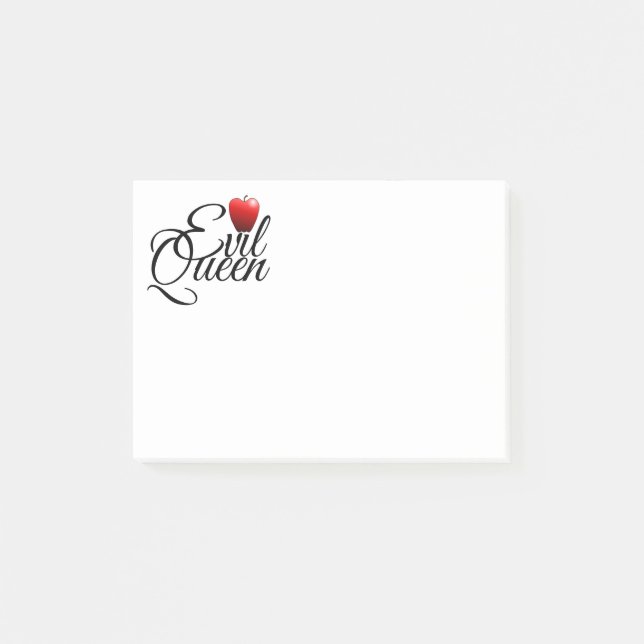 Evil Queen Small Apple Post-it Notes Block (Framsida)