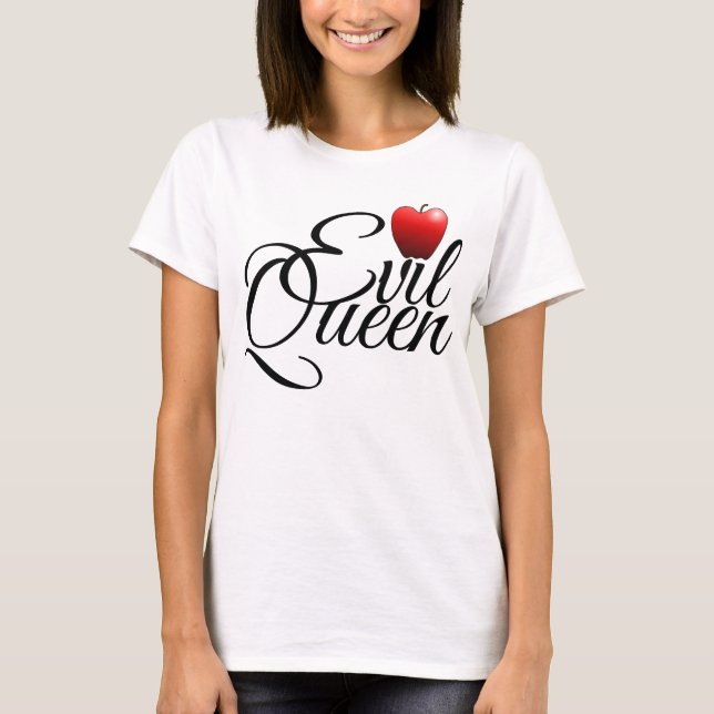 Evil Queen Small Apple T-Shirt (Framsida)