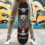 Evil Scary Clown Name Mini Skateboard Bräda 18,5 Cm<br><div class="desc">Skateboard Evil Scary Clofied Custom Name</div>