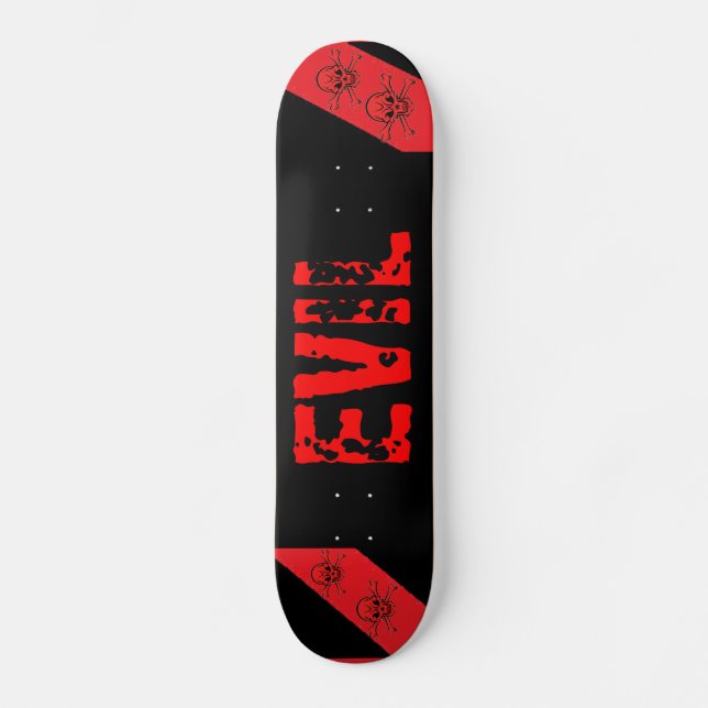 Evil Skateboard Deck (Framsida)