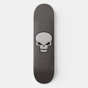 Evil Skull Design Mini Skateboard Bräda 18,5 Cm