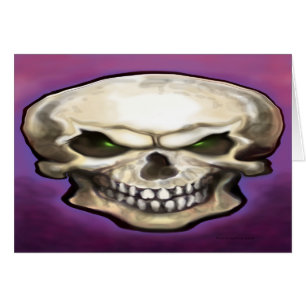 Evil Skull Hälsningskort