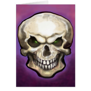 Evil Skull Hälsningskort
