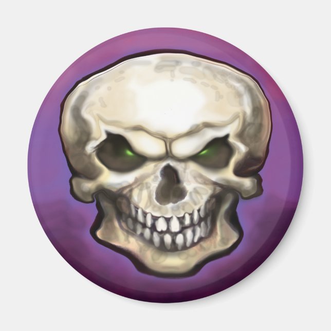 Evil Skull Magnet (Framsidan)