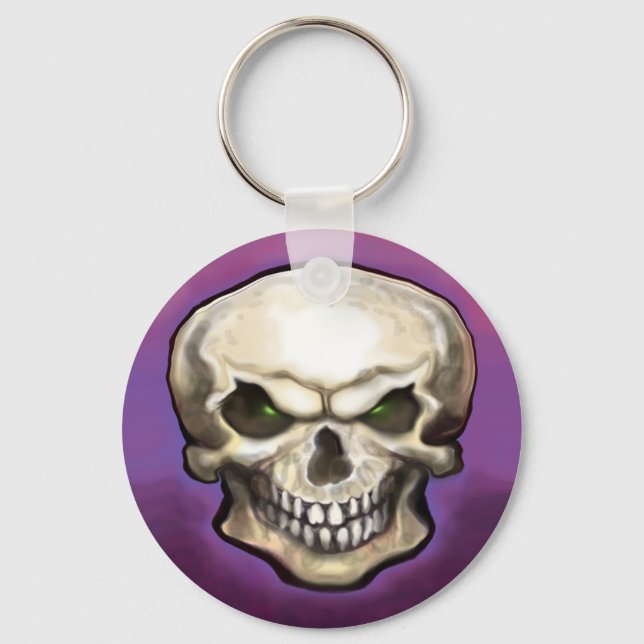 Evil Skull Nyckelring (Framsida)