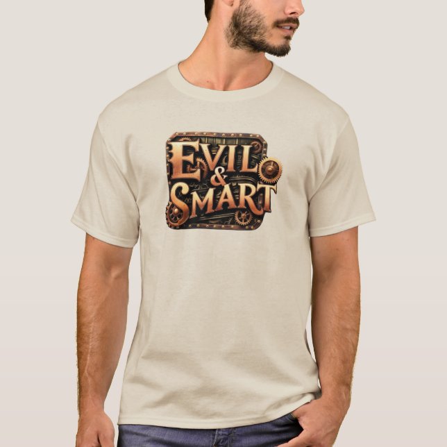 Evil & Smart Edition T Shirt (Framsida)