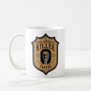 Evil Spirit Halloween fest Vintage Kaffemugg