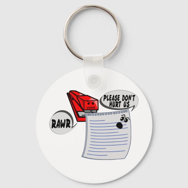 Evil Stapler Nyckelring (Framsida)