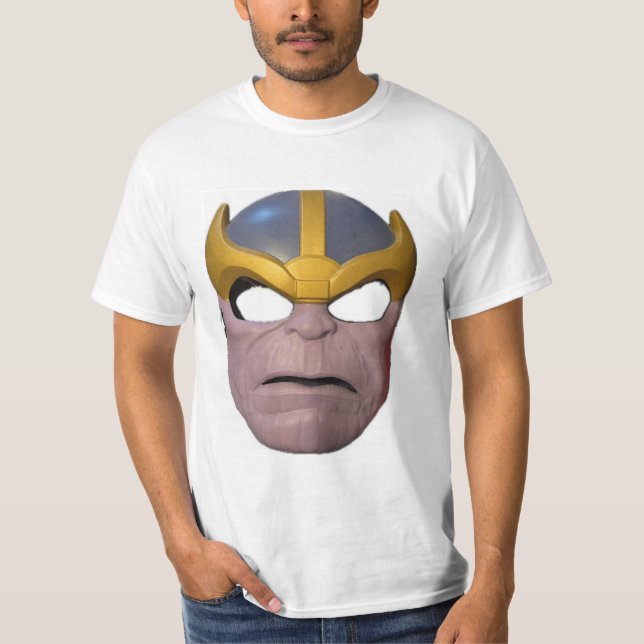 EVIL SUPERHERO Tshirt T Shirt (Framsida)