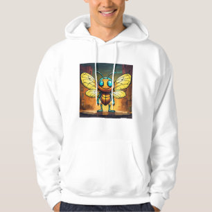 "Evil Tecknad Mosquito T-Shirt Hoodie