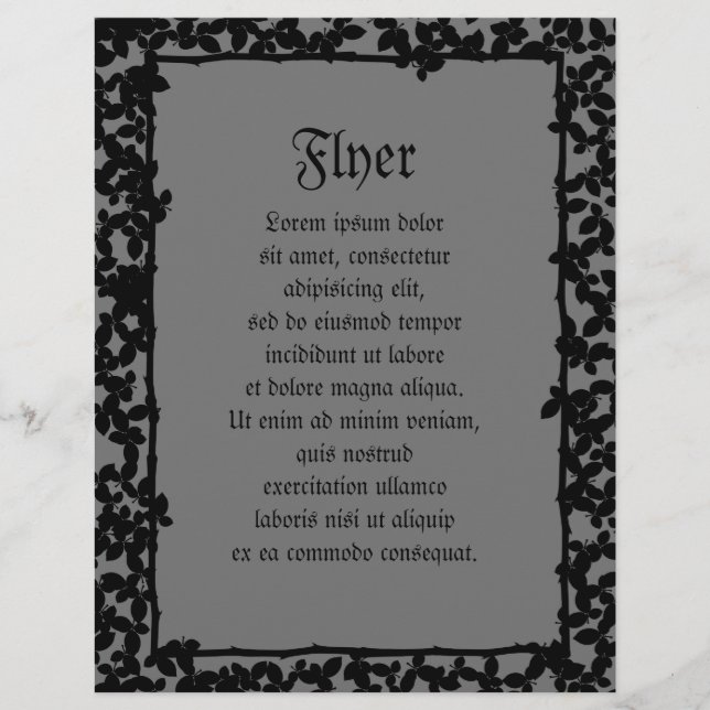 Evil Topiary Coordinates Reklamblad (Framsidan)